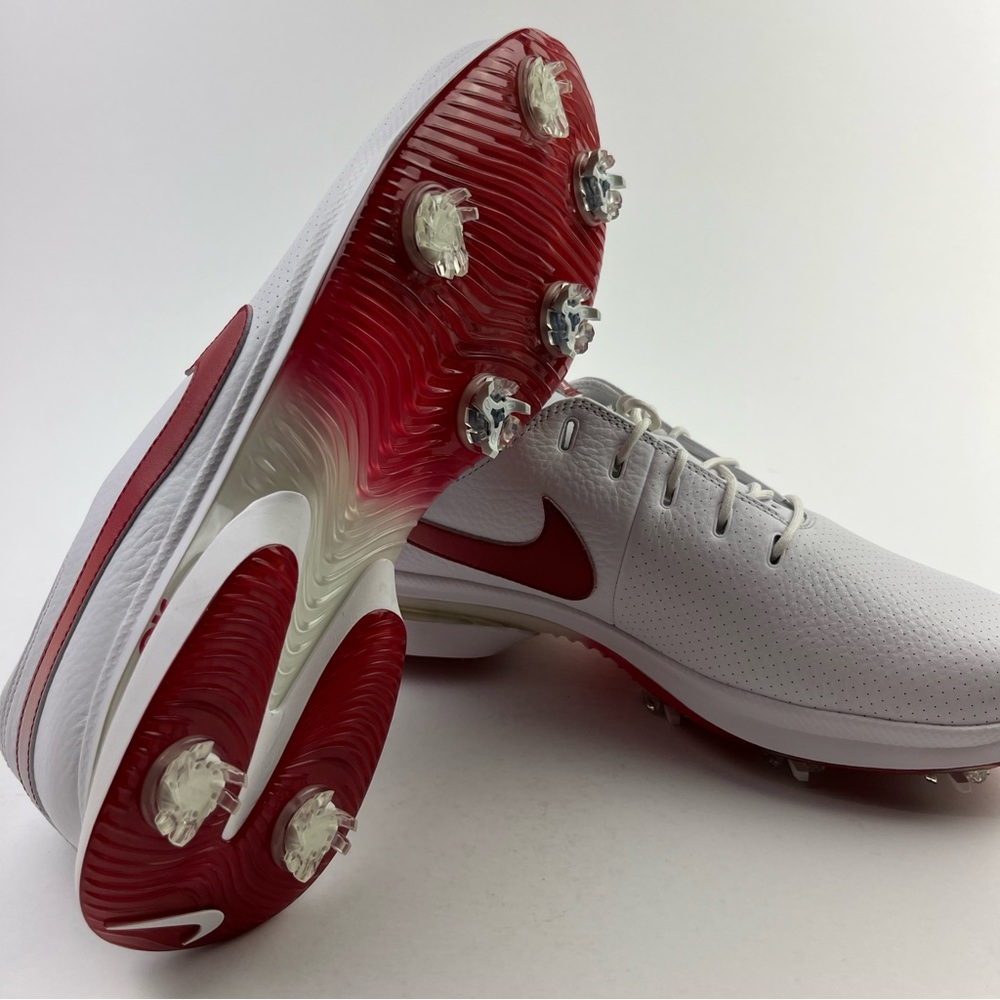 NIKE Air Zoom Victory Tour 3 Golf Shoes Mens Size 13 White Red FQ3273-100 - Picture 11 of 12
